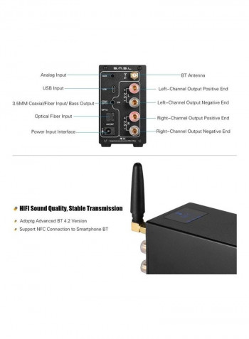 AD18 Full Digital Decoder Audio Amplifier