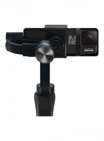3-Axis Hand held Stabilized Gimbal Selfie Stick Black