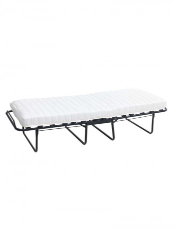 Ilskov Foldable Guest Bed White/Black