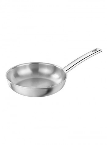 Stainless Steel Frying Pan Silver 20cm