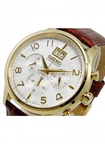 Men's Water Resistant Chronograph Watch SPC088P1