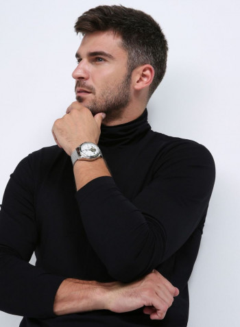 Men's Stainless Steel Analog Watch S-82433M