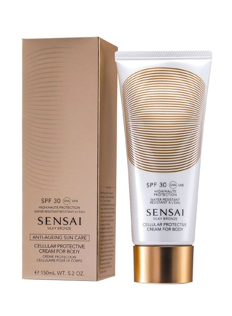 Sensai Silky Bronze Cellular Protective Cream For Body SPF 30 150ml