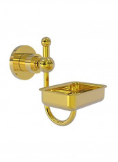 Astor Place Wall Mounted Soap Dish Gold 4.5x3.5x5inch