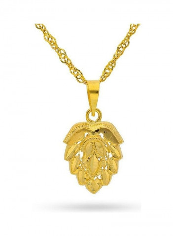 Gold Pendant Set ذهبي