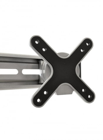 Vesa Desk Mount For 6 LCD Monitor Silver/Black