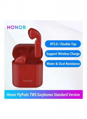 FlyPods TWS Wireless Earphone Red