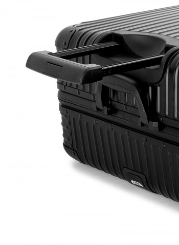 29-Inch Boulder Superior Full Aluminium Ultra-Light Hardside Expandable Built-In TSA Lock Zipperless Luggage With Spinner Wheels أسود