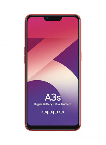 A3S Dual SIM Red 32GB 3GB RAM 4G LTE