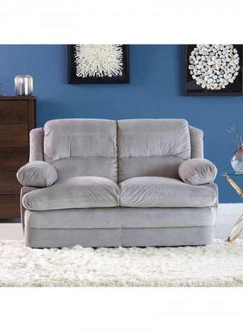 Fiona 2-Seater Sofa Grey 89x152cm
