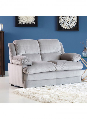 Fiona 2-Seater Sofa Grey 89x152cm