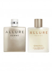 عرض مجموعة شانيل مكون من عطر ألور إيديشن بلانش EDP بسعة 100 مل + لوشن بعد الحلاقة بسعة 100 مل EDP 100 Ml, After Shave Lotion 100مل