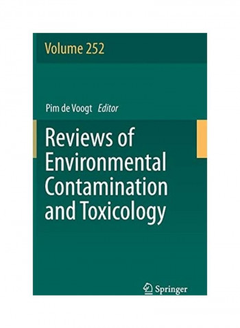 Reviews of Environmental Contamination and Toxicology Volume 252 Hardcover English by Pim de Voogt