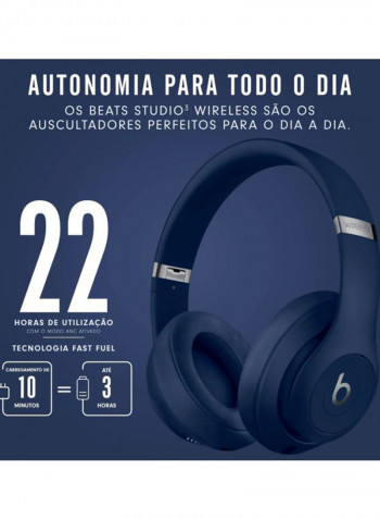 Studio3 Wireless Over-Ear Headphone Blue/Silver