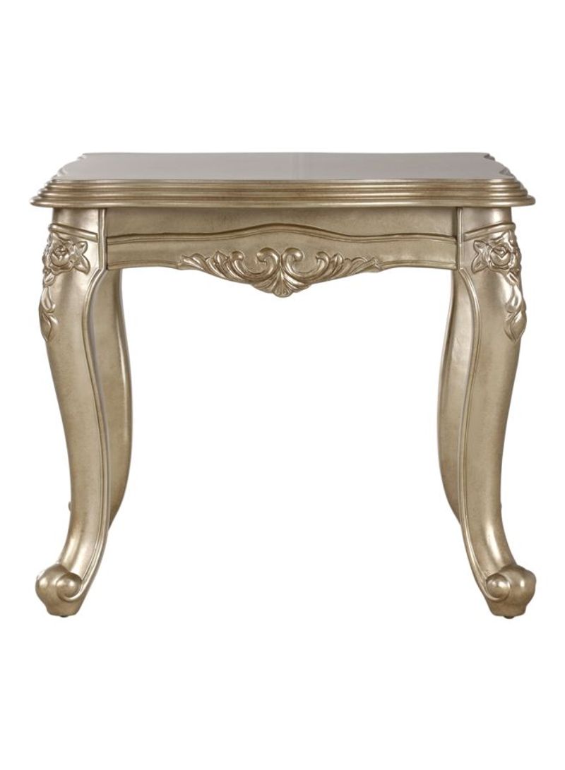 New Tunis End Table Gold 70x70x63cm