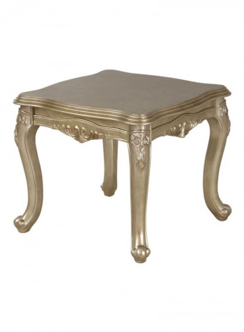 New Tunis End Table Gold 70x70x63cm