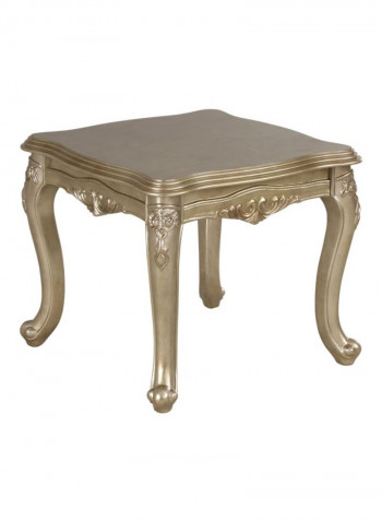 New Tunis End Table Gold 70x70x63cm