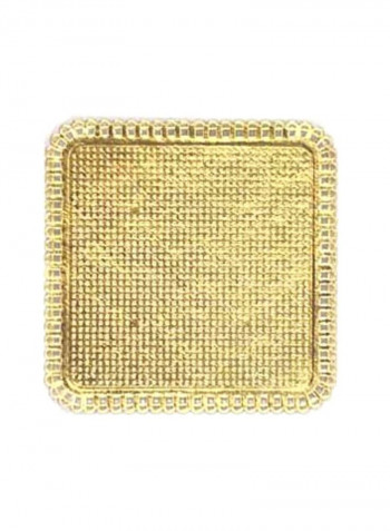 Mini-Square Cake Board Yellow 4.3x4.3inch