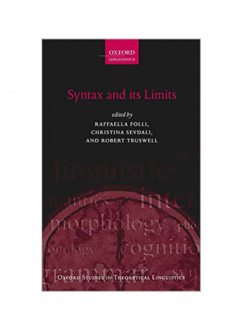 Syntax And Its Limits Hardcover