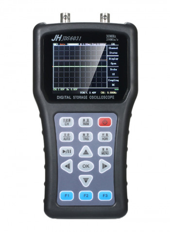 Portable Digital Single Channel Oscilloscope Meter Black/Blue