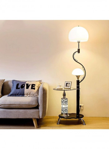 Storage Vertical Floor Lamp Black 30 x 45 x 180centimeter