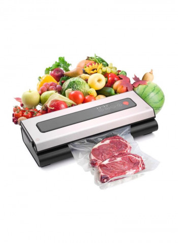 Fresh Food Vacuum Sealer Silver/Black 42x20x12.5centimeter