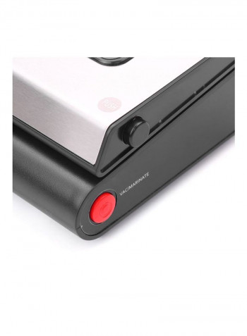 Vacuum Sealer With Kitchen Scale Black/Silver 42x20x12.5centimeter