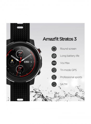 Stratos 3 Smartwatch Black