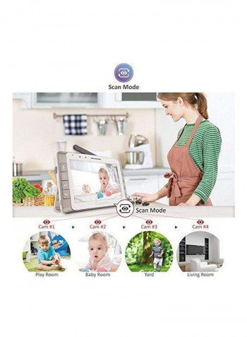 3-Piece Non-WiFi Baby Monitor And Camera Set