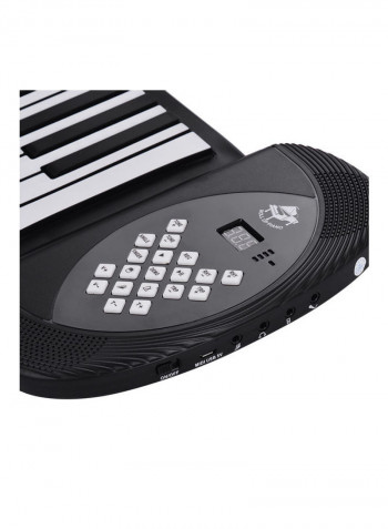 88-Key MIDI Roll Up Electronic Piano