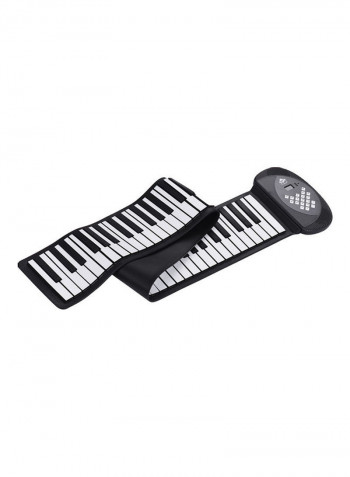 88-Key MIDI Roll Up Electronic Piano