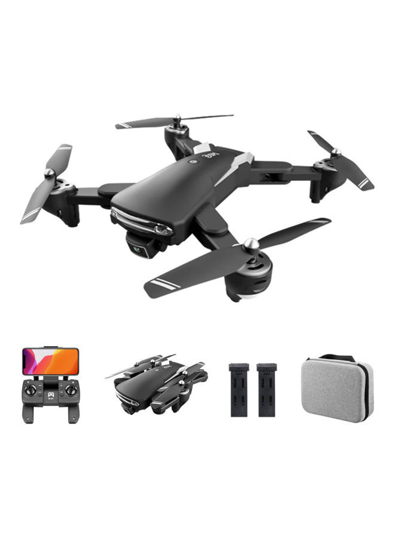 KK7 Pro RC Drone with  Dual Camera 4K 5G Wifi GPS Foldable Optical Flow Positioning RC Quadcopter with Headless Mode Waypoint Follow Surround Mode Storage Bag Included-2 Battery 27*8.5*20cm