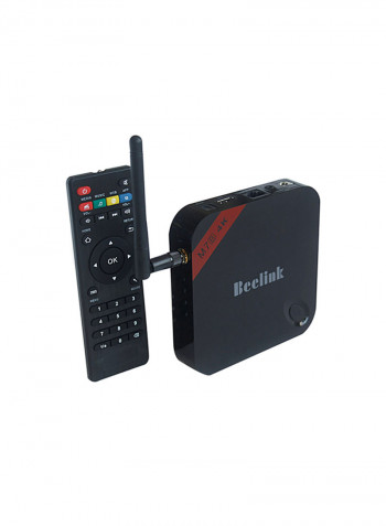 M7B 4K Smart TV Box V771 Black