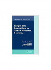 Sample Size Calculations In Clinical Research Hardcover 3