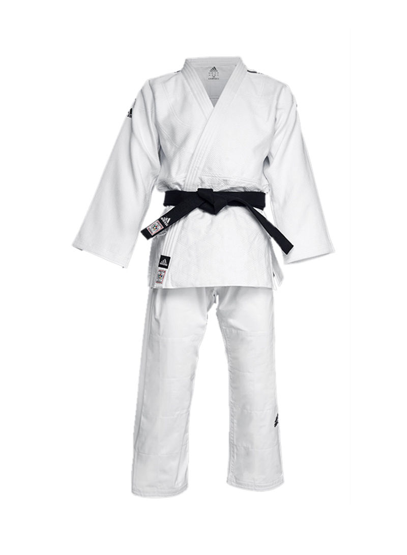 Champion II Tie-Knot Judo Suit Set White/Black 210cm