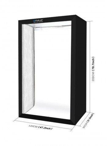 Shooting Studio Box 120x80x200centimeter Black