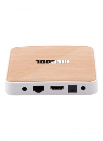 Smart Android 10.0 TV Box KM6-64 Beige