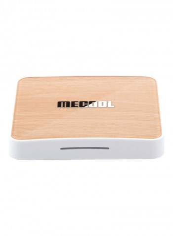 Smart Android 10.0 TV Box KM6-64 Beige