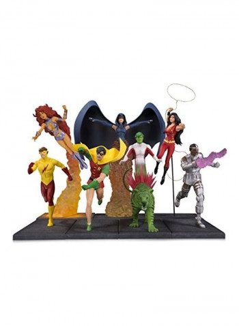 Raven Multi-Part Statue 13 x 11 x 5inch