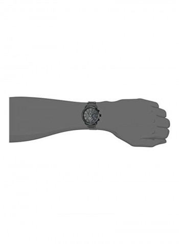Men's Analog Wrist Watch with Stainless Steel Strap