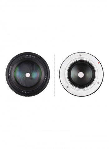 F/1.4 Usm Large Aperture Standard Anthropomorphic Focus Lens Black/White