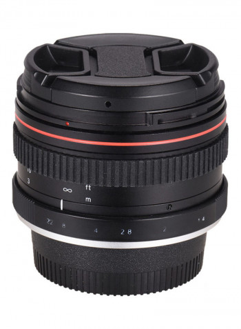 F/1.4 Usm Large Aperture Standard Anthropomorphic Focus Lens Black/White
