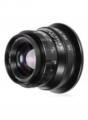 F1.4 Manual Focus Camera Lens Full Frame Black