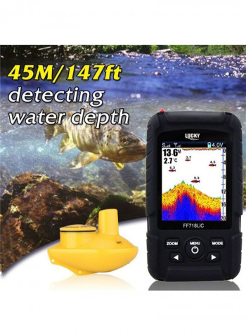 Portable Waterproof Sonar Sensor Fish Finder