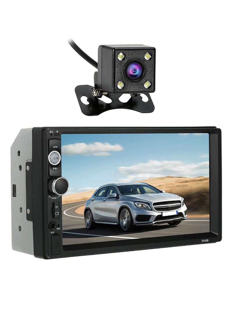 Universal Bluetooth Multimedia Player With Rear View Camera