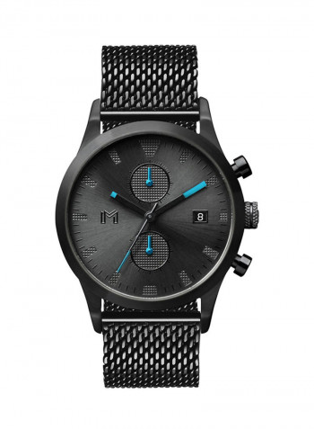 Men's Stainless Steel Analog Wrist Watch Tnm04-Bmesh