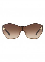 Women's Glam Medusa Shield Sunglasses - Lens Size: 67 mm