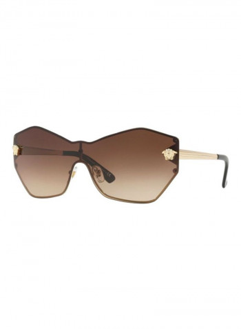 Women's Glam Medusa Shield Sunglasses - Lens Size: 67 mm