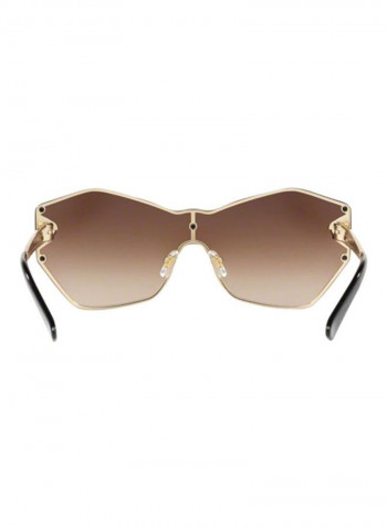 Women's Glam Medusa Shield Sunglasses - Lens Size: 67 mm