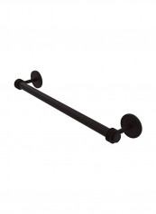 Satellite Orbit Two Collection Dotted Detail Towel Bar Black 30inch